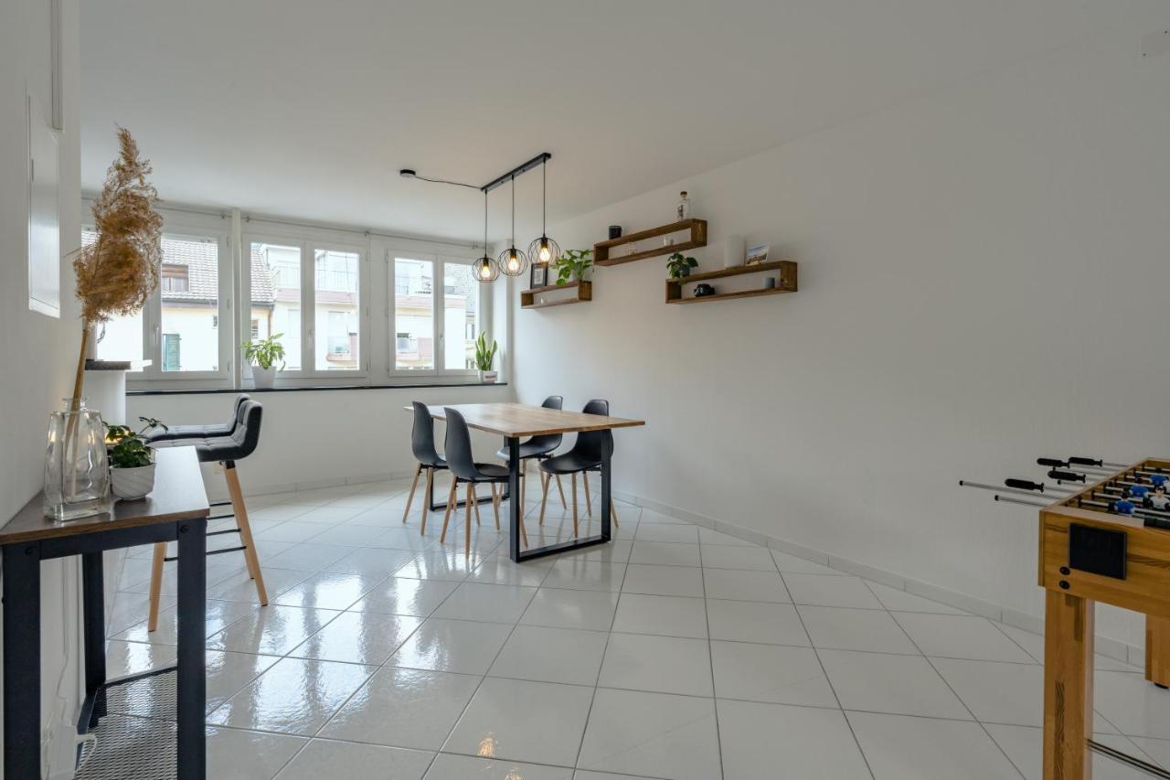 Apartment In The City Center With Free Parking Biel Exteriör bild